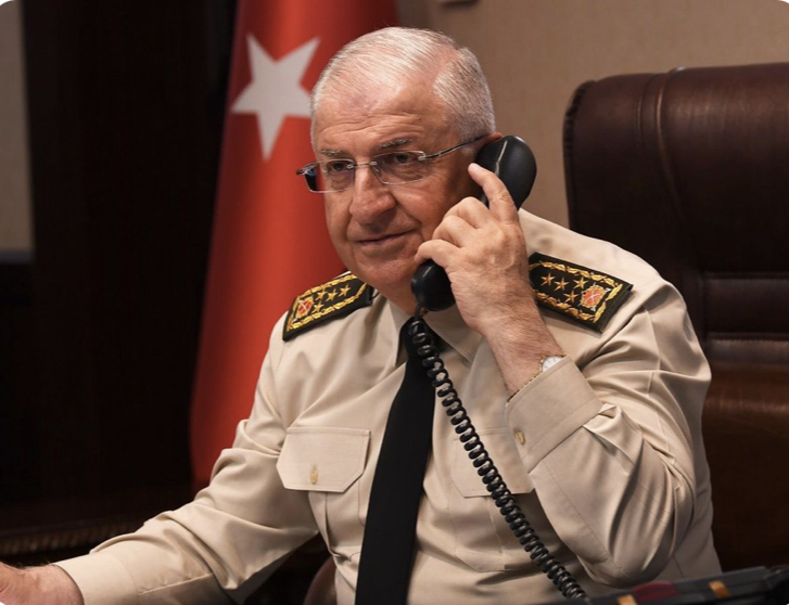 Genelkurmay Başkanı Orgeneral Güler, Iraklı mevkidaşı Yarallah ile telefonda görüştü