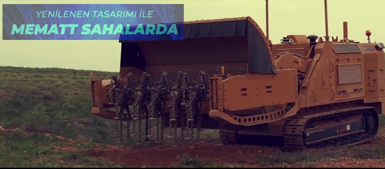 Milli Savunma Bakanlığından Azerbaycan'a 13 Mekanik Mayın Temizleme Aracı