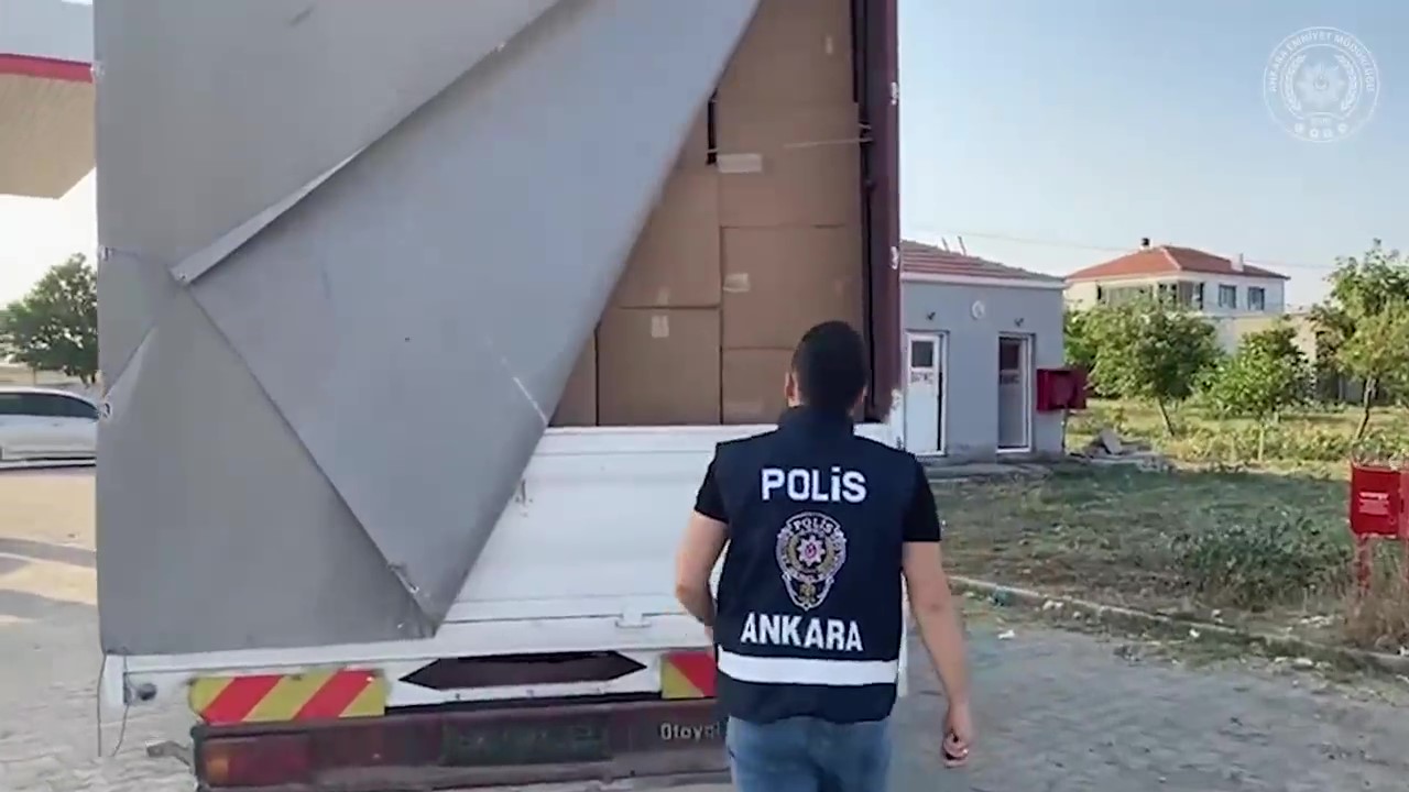 Ankara'da kaçakçılık operasyonlarda 46 kişi gözaltına alındı