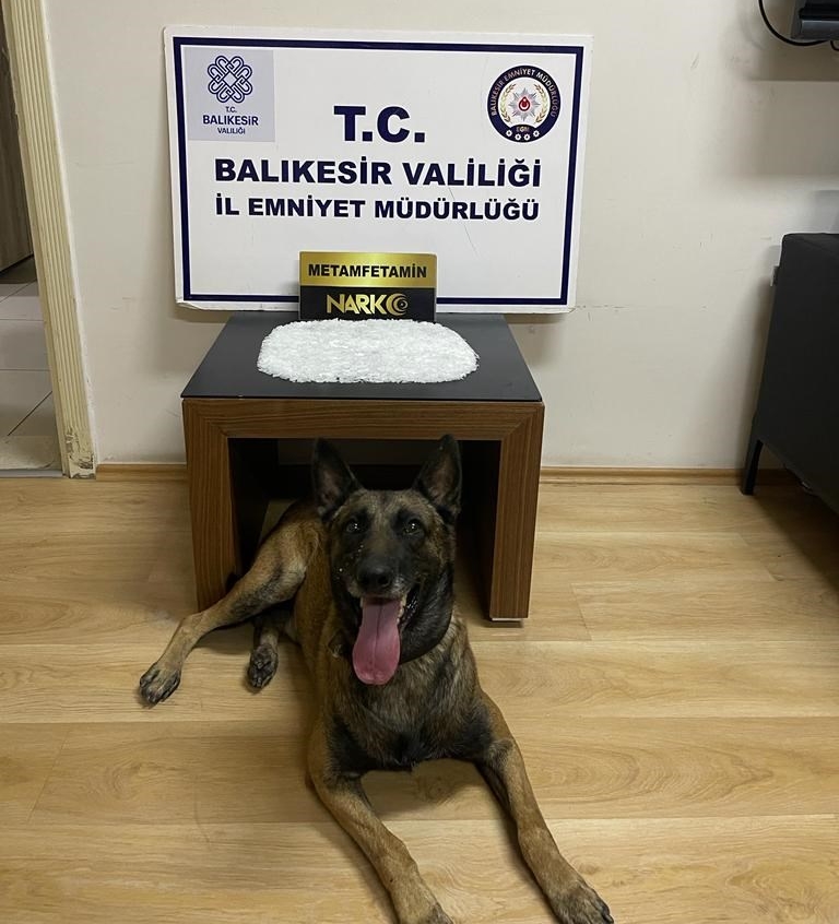 Balıkesir'de durdurulan araçta uyuşturucu madde ele geçirildi