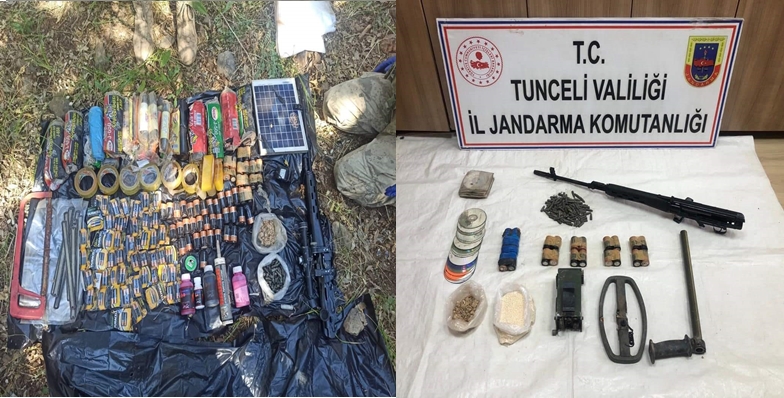 Teröristlerce kullanılan 3 sığınak imha edildi
