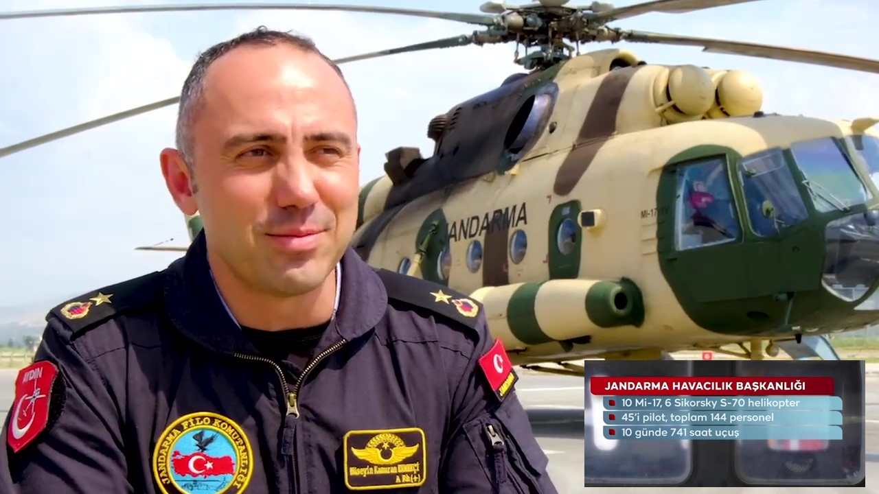 Sikorsky S70 helikopter, orman yangınlarında ilk kez kullanıldı