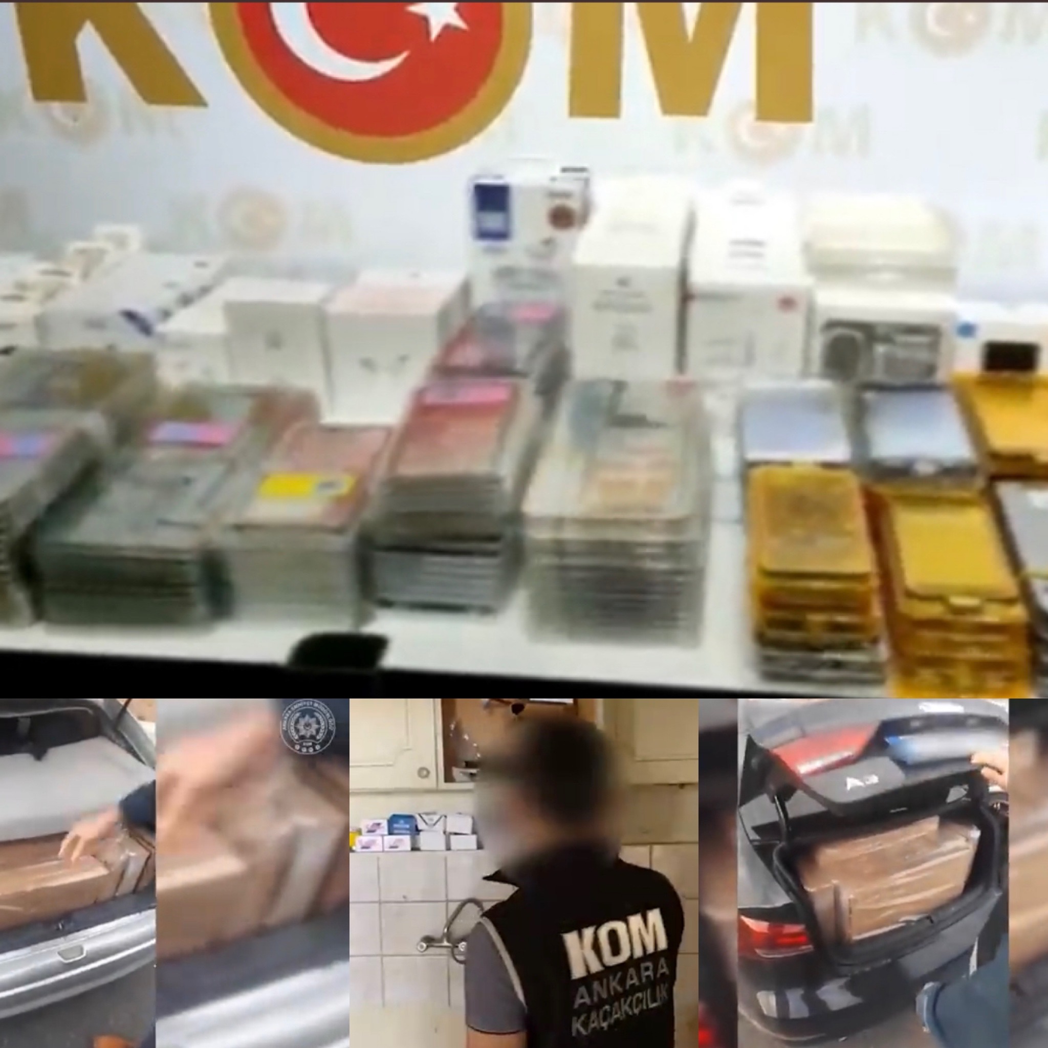 Ankara’da kaçakçılık operasyonlarında 33 kişi gözaltına alındı