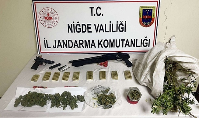 Niğde'de uyuşturucu operasyonu