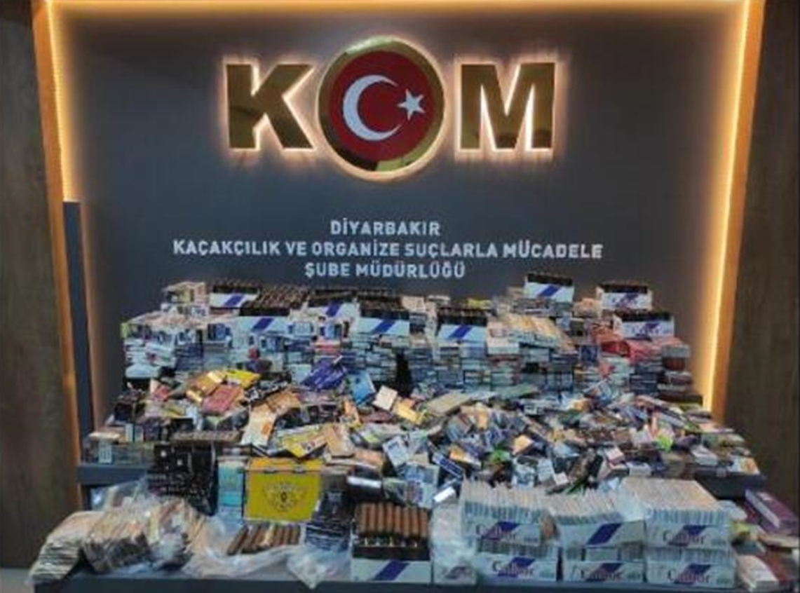 Diyarbakır merkezli kaçakçılık operasyonu:10 gözaltı