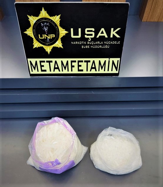 Uşak merkezli uyuşturucu operasyonu