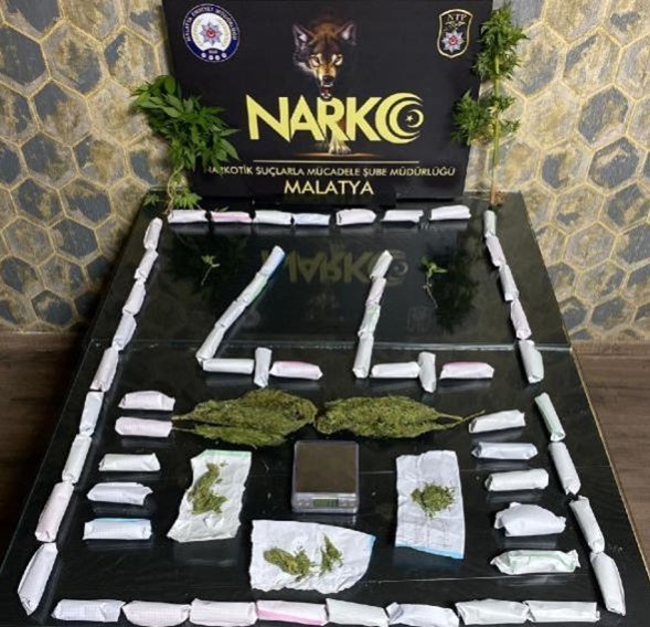 Malatya'daki uyuşturucu operasyonu 