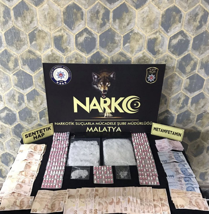 Malatya’da uyuşturucu operasyonu: 5 kişi tutuklandı
