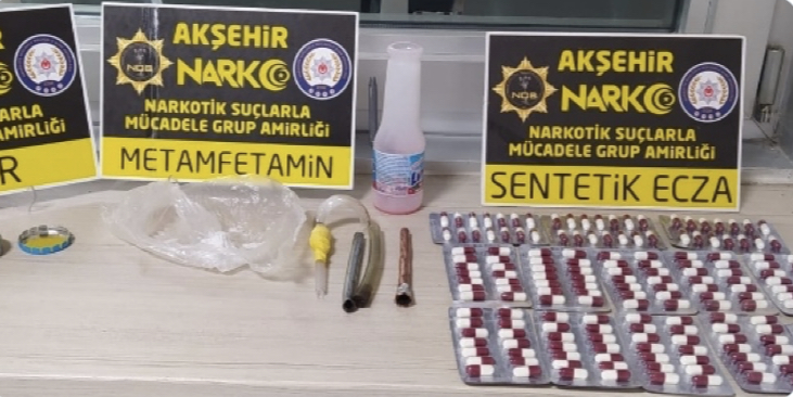 Konya’da uyuşturucu operasyonu