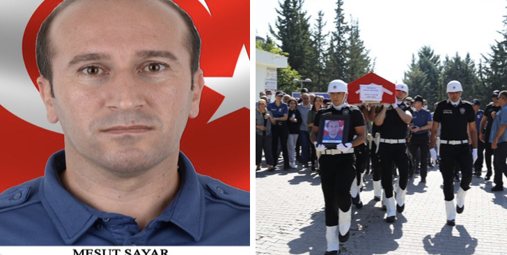 Kenenin ısırdığı polis memuru hayatını kaybetti