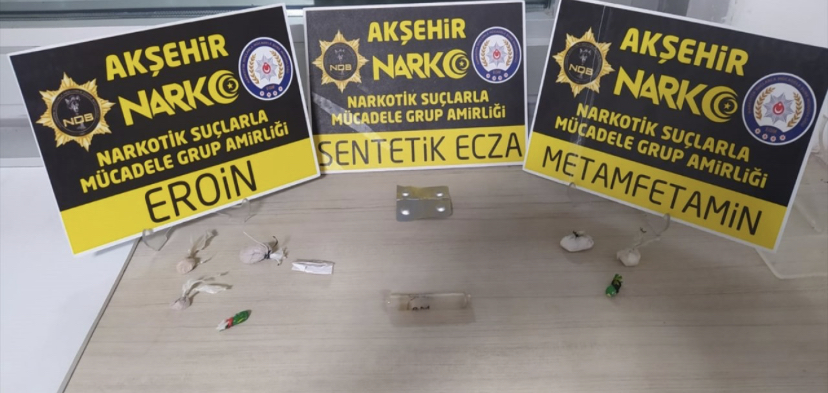 Konya’da uyuşturucu operasyonu! 9 kişi gözaltında