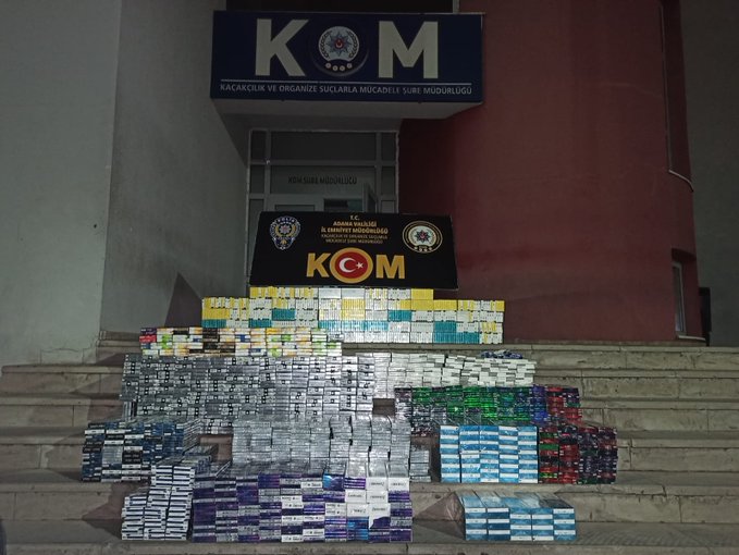 Adana'da kaçakçılık operasyonunda 3 gözaltı