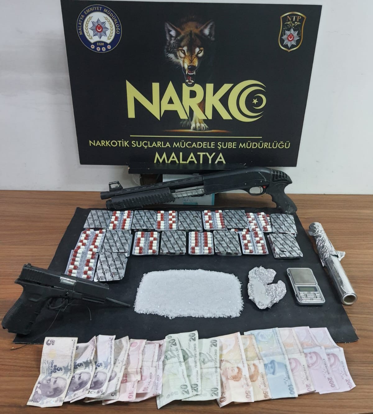 Malatya'da 'torbacı' operasyonu