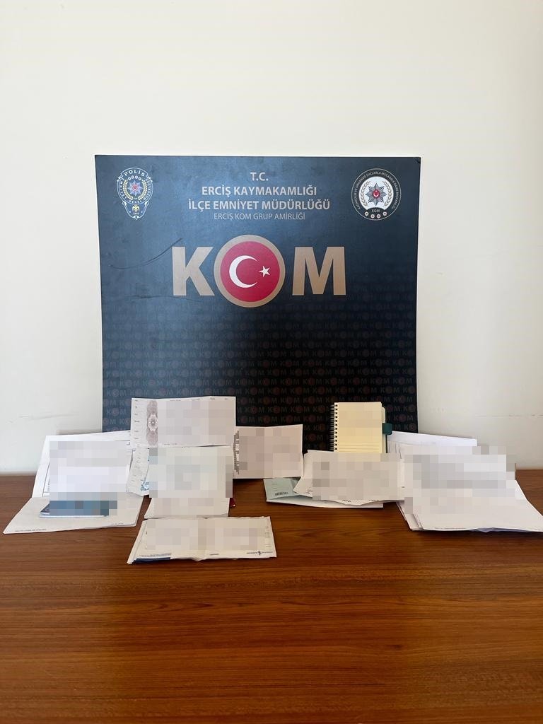 Van'da tefecilik operasyonu 