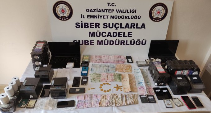Gaziantep'te yasa dışı bahis operasyonu