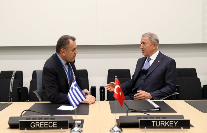 Yunanistan Savunma Bakanı Panagiotopoulos'tan, Bakan Akar'a taziye mesajı