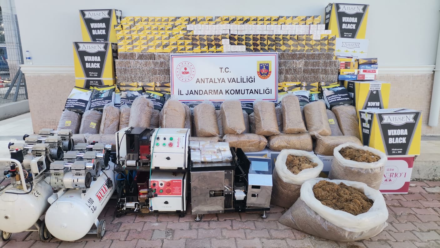 KAÇAK SİGARA İMALATI