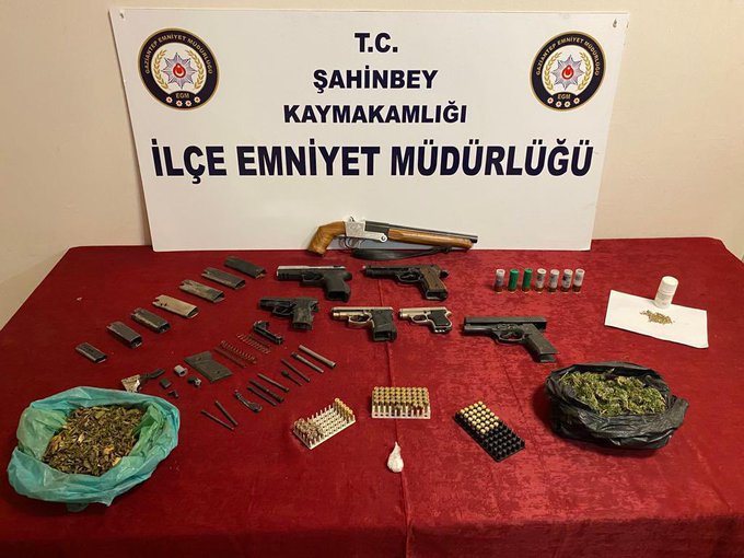 Gaziantep'te uyuşturucu operasyonu