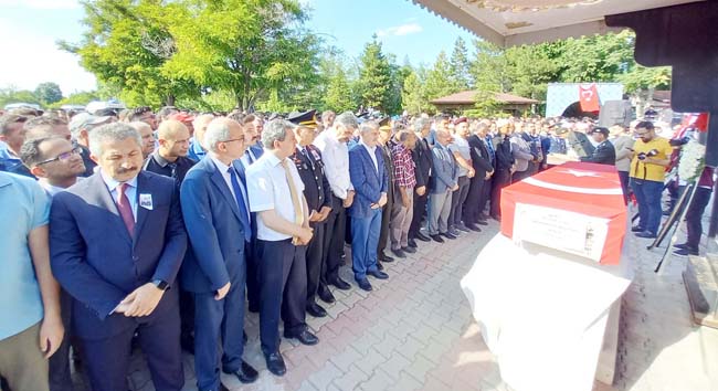 Konyalı şehit son yolculuğuna uğurlandı