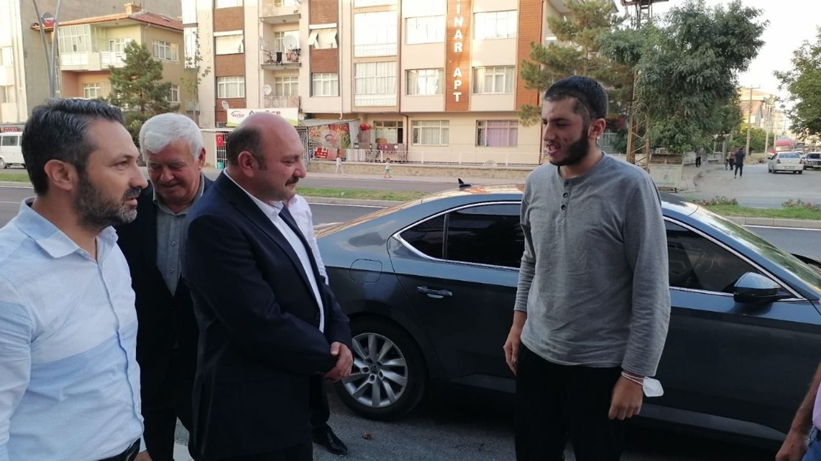 KONYA- Pençe-Kilit'te yaralanan Cengiz Yetiş Konya'daki baba ocağında