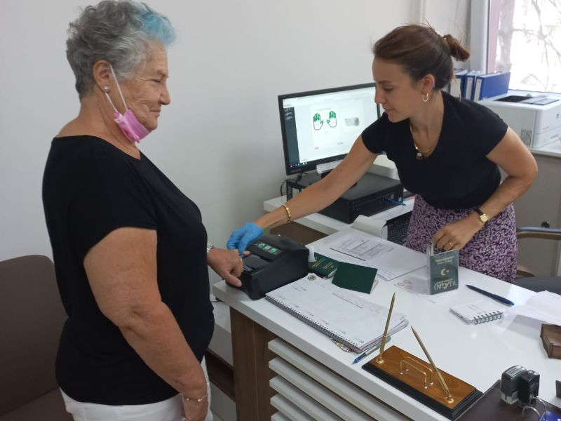 Yerli ve milli pasaportun üretimi başladı